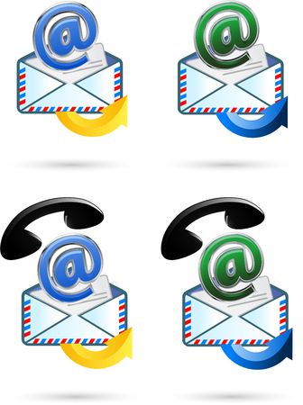 Email iconのイラスト素材