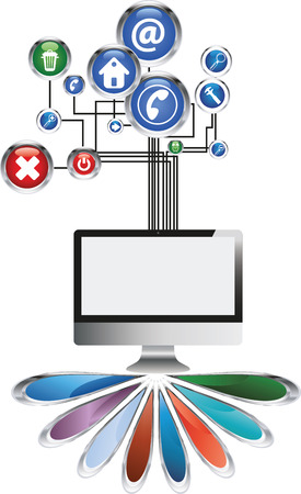Information societyのイラスト素材