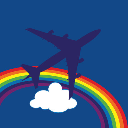 Airplaneのイラスト素材