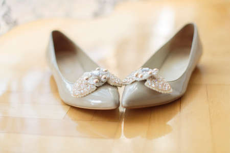 Wedding shoesの写真素材