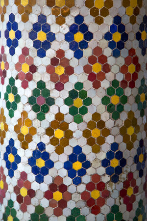 Arabic ornament from Marrakesh, Moroccoの写真素材
