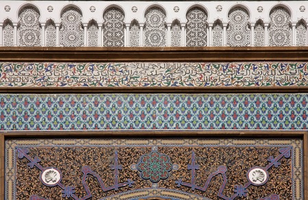 Rabat royal palace in Moroccoの写真素材