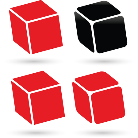 Vector illustration of the boxのイラスト素材