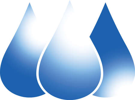 Blue dropのイラスト素材