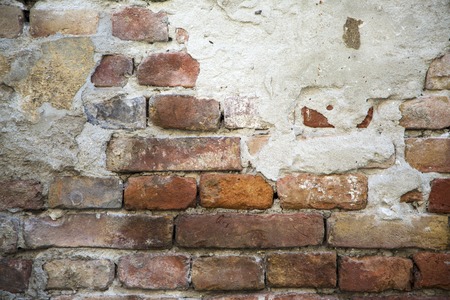 Old brick wallの写真素材