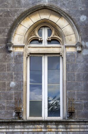 Old window from Sicilyの写真素材