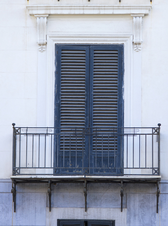 Old window from Sicilyの写真素材