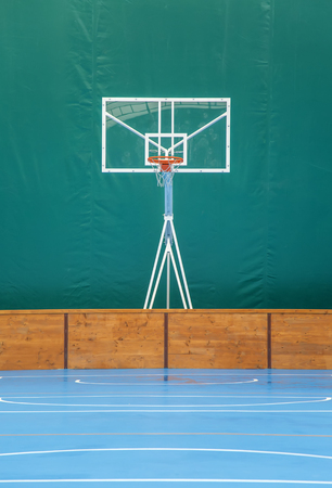 Basketball indoor playcourtの写真素材