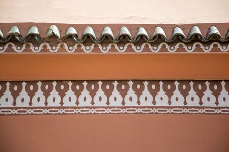 Arabic ornament from Marrakesh, Moroccoの写真素材