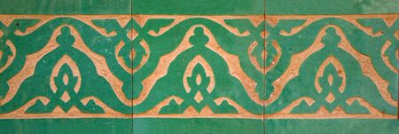 Arabic ornament from Marrakesh, Moroccoの写真素材