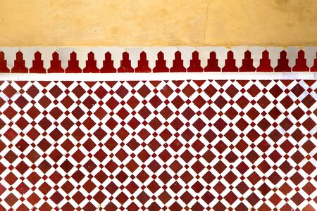 Arabic ornament from Marrakesh, Moroccoの写真素材