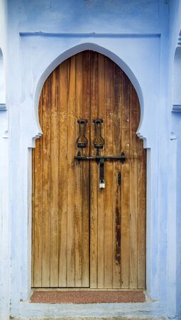 Chefchaouen town in Moroccoの写真素材