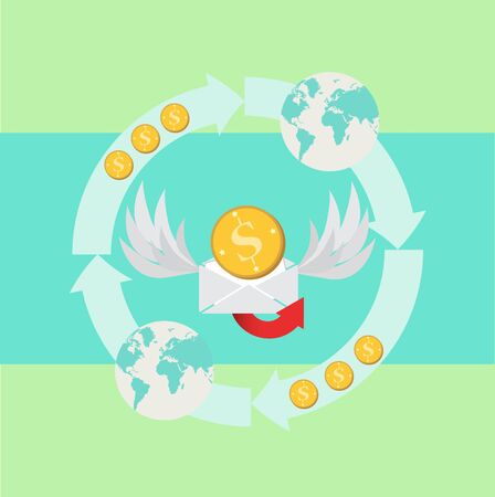Vector illustration of the business conceptのイラスト素材