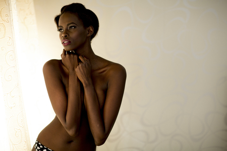 Young african womanの写真素材