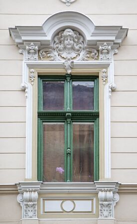 Window from Timisoara, Romaniaの写真素材