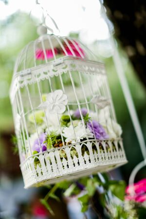 Close view at the garden decorationの写真素材
