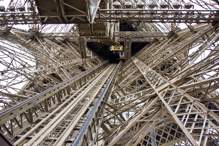Eiffel Tower in Parisの写真素材