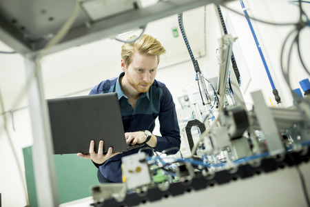 Engineer in the factoryの写真素材
