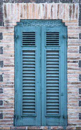 Old sicilian windowの写真素材