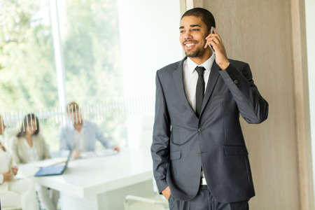 Multiethnic people working in the officeの写真素材