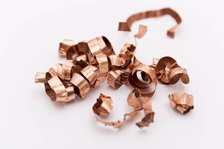 Closeup of the metalic springの写真素材