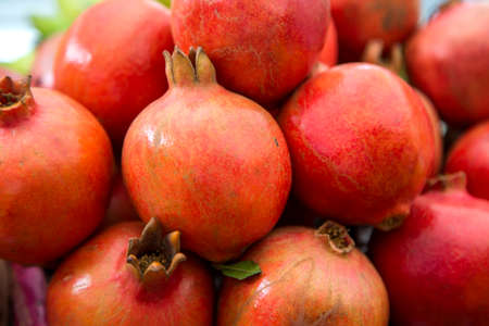 Pomegranate on the market