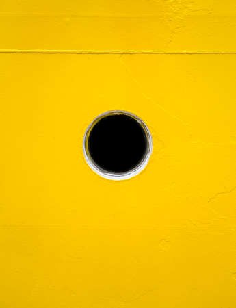 Hole on the boat