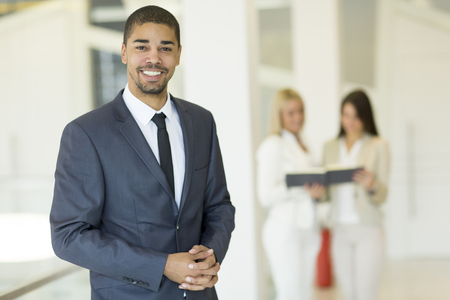 Young multiracial people working in the officeの写真素材