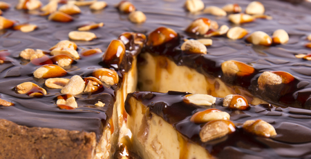 Peanuts tart cake