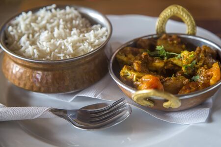 Vegetarian curryの写真素材