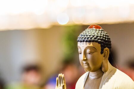 SEMENYIH, MALAYSIA - AUGUST 10, 2014: Detail of the Nirvana Memorial Park in Semenyih, Malaysia. With approximately 588 acres it is the largest memorial park in Asia.のeditorial素材