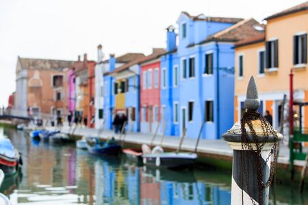 Burano island, Italyの写真素材