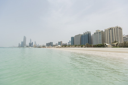 Beach in Abu Dhabiの写真素材