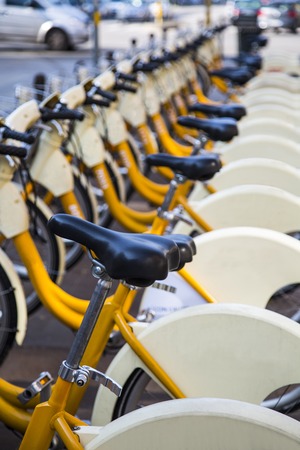 Milan public bicycles