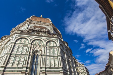 Santa Maria del Fiore catedral in Florence, Italyの写真素材