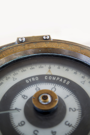 Çloseup detail of the old vintage compassの写真素材