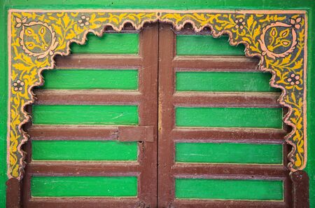 Moroccan doorの写真素材