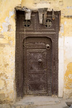 Moroccan doorの写真素材