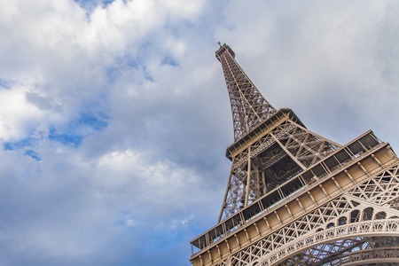 View at the Eiffel Tower in Paris, Franceのeditorial素材