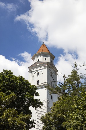 View at the Bratislava Castle in Slovakiaの写真素材