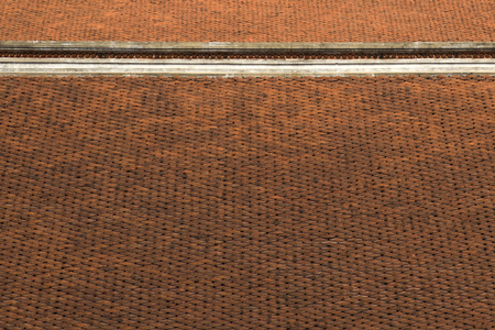 Close up view at terracot texture
