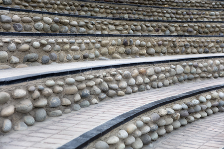 Detail from Parque del amor in Lima, Peruの写真素材