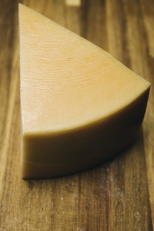 Traditional Auvergne cheese from Franceの写真素材