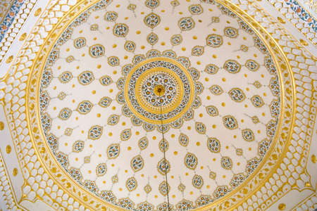 Detail of the  interior of Topkapi palace in Istanbul, Turkey