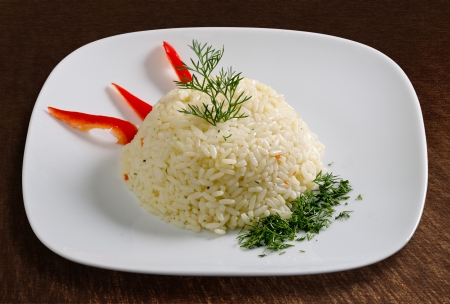 Rice - isolatedの写真素材