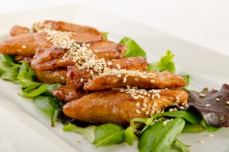 Asian Chickenの写真素材