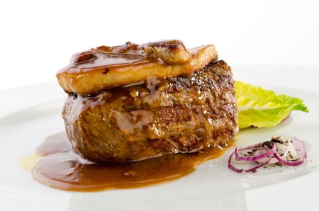 Beef foie grasの写真素材