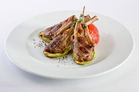 Lamb chopsの写真素材