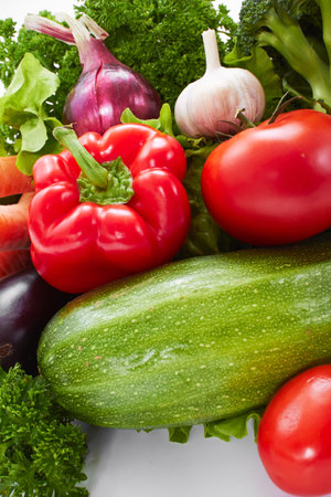 fresh vegetablesの写真素材