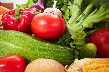 fresh vegetablesの写真素材